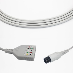 Factory source Hp M1580a 3 Lead Ecg Trunk Cable