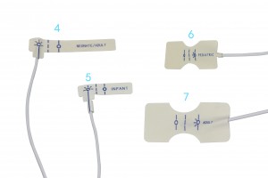 Supply OEM/ODM Compatible Sponge Material Adult And Neonate Masimo M-lncs Disposable Spo2 Sensor