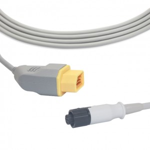 Nihon Kohden IBP Cable To Medex Logical Transducer B0810