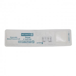 Disposable Neonate NIBP Cuff, 4.2-7.1cm,Double tube C0202