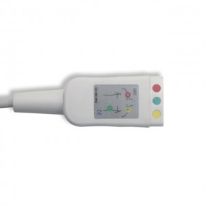 Mindray 0010-30-12243 ECG Trunk Cable, 3lead, IEC G3240MD