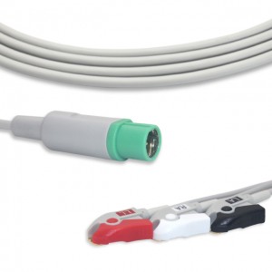 OEM/ODM Manufacturer Compatible With Drager Siemens Holter Patient Monitor Ecg Trunk Cable accessories