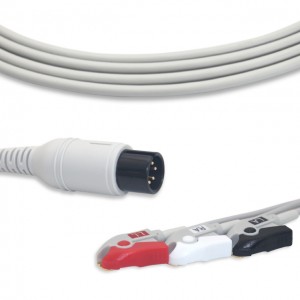 Mindray ECG Cable With 3 Leadwires AHA G3141P