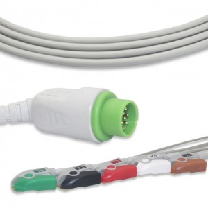 Best-Selling Hot Selling!!!universal 6pin Medical 5 Leads Ecg Cable And Leadwire,Iec,Snap