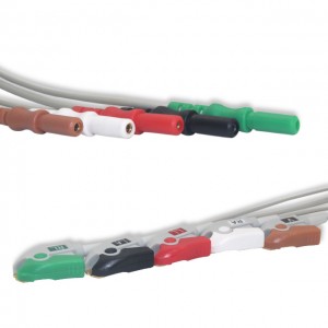 Excellent quality Ge Ecg Cable Leadwires 5 Lead Patient Monitor