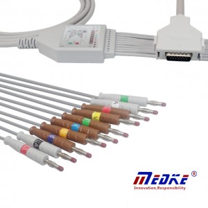 Manufactur standard Fukuda Denshi Fcp-7101 Ecg Ekg Cable