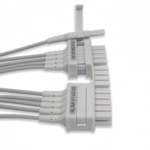 Mortara 10-Lead EKG Leadwires AHA , K114MT