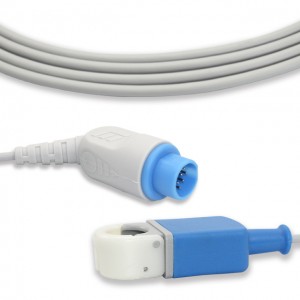 Nihon Kohden SpO2 Cable P0221, use with DB9 N.K sensor