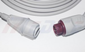 Philips/HP IBP Cable To Edward Transducer