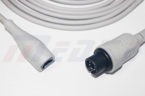 Special Price for Eeg Cables And Leadwires -
 AAMI/6P General IBP Cable To Medex/Abbott Transducer – Medke